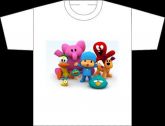 Camiseta Pocoyo, Turma Do Pocoyo, Lola, Elly, Pato