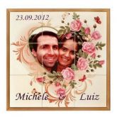 Azulejo Personalizado painel casamento