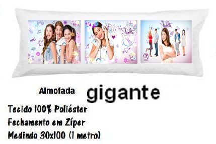 Super Almofada Especial Gigante Da Violetta - Especial Natal