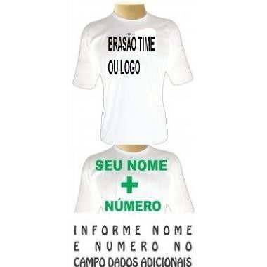 Camiseta Do Seu Time Estilizada, Estampa E Mensagem Escrita