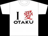 Camiseta Eu Amo Otaku, Eu Amo Otome, Eu Amo Japão